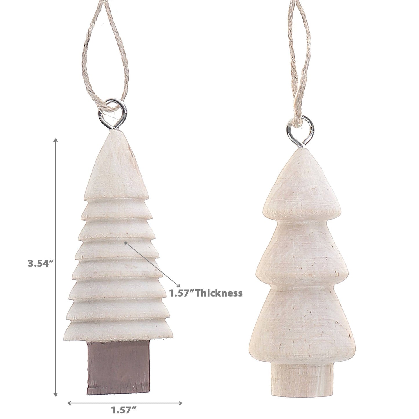 Wooden Tree Ornament