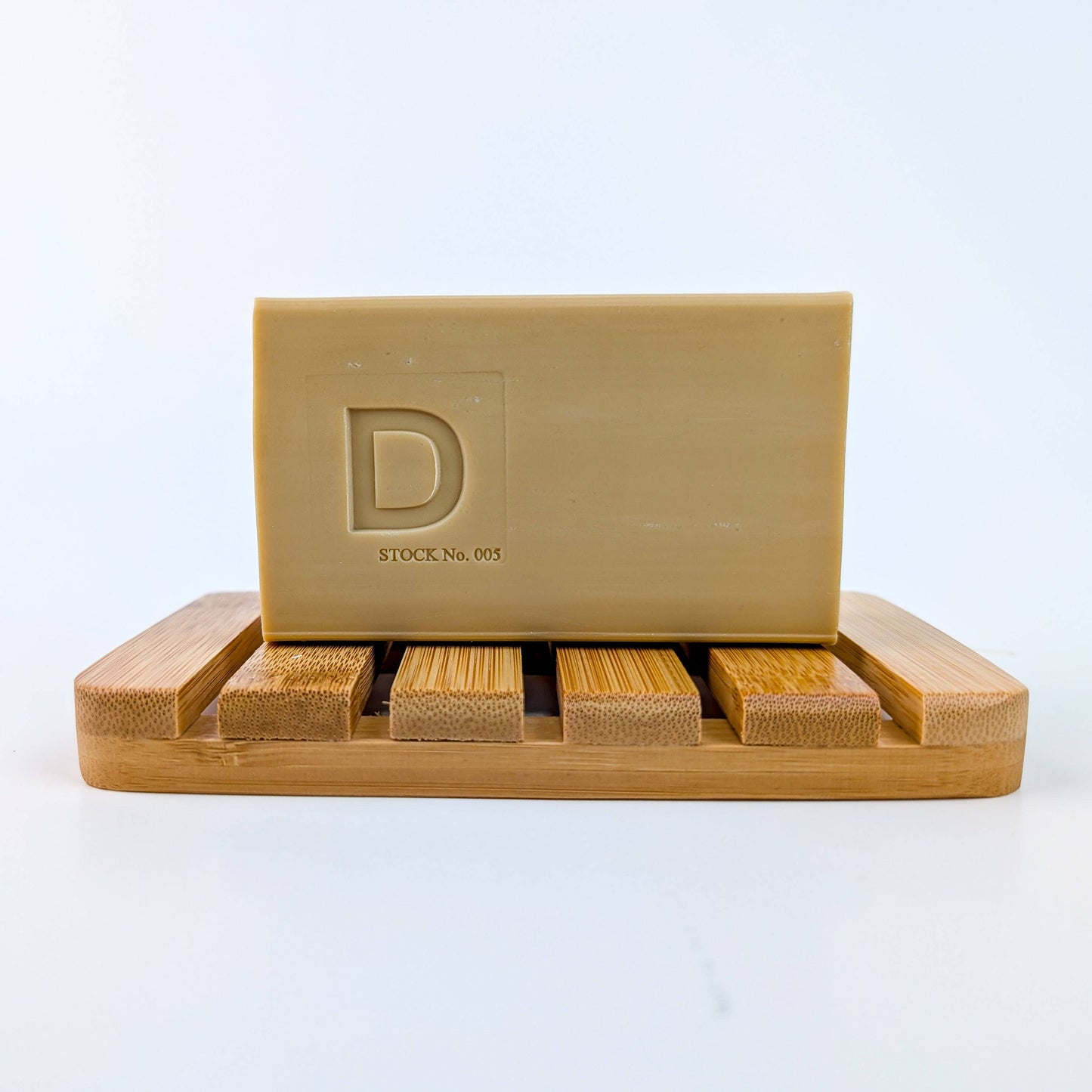 XL Natural Bamboo Slatted Soap Dish - The Pallet