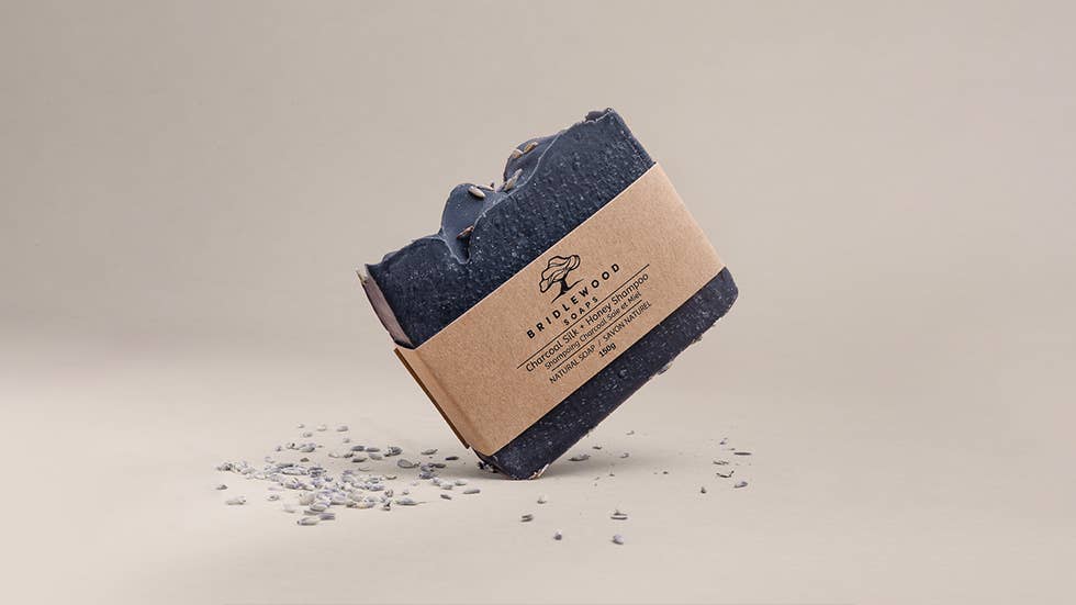 Charcoal Silk + Honey Shampoo Bar