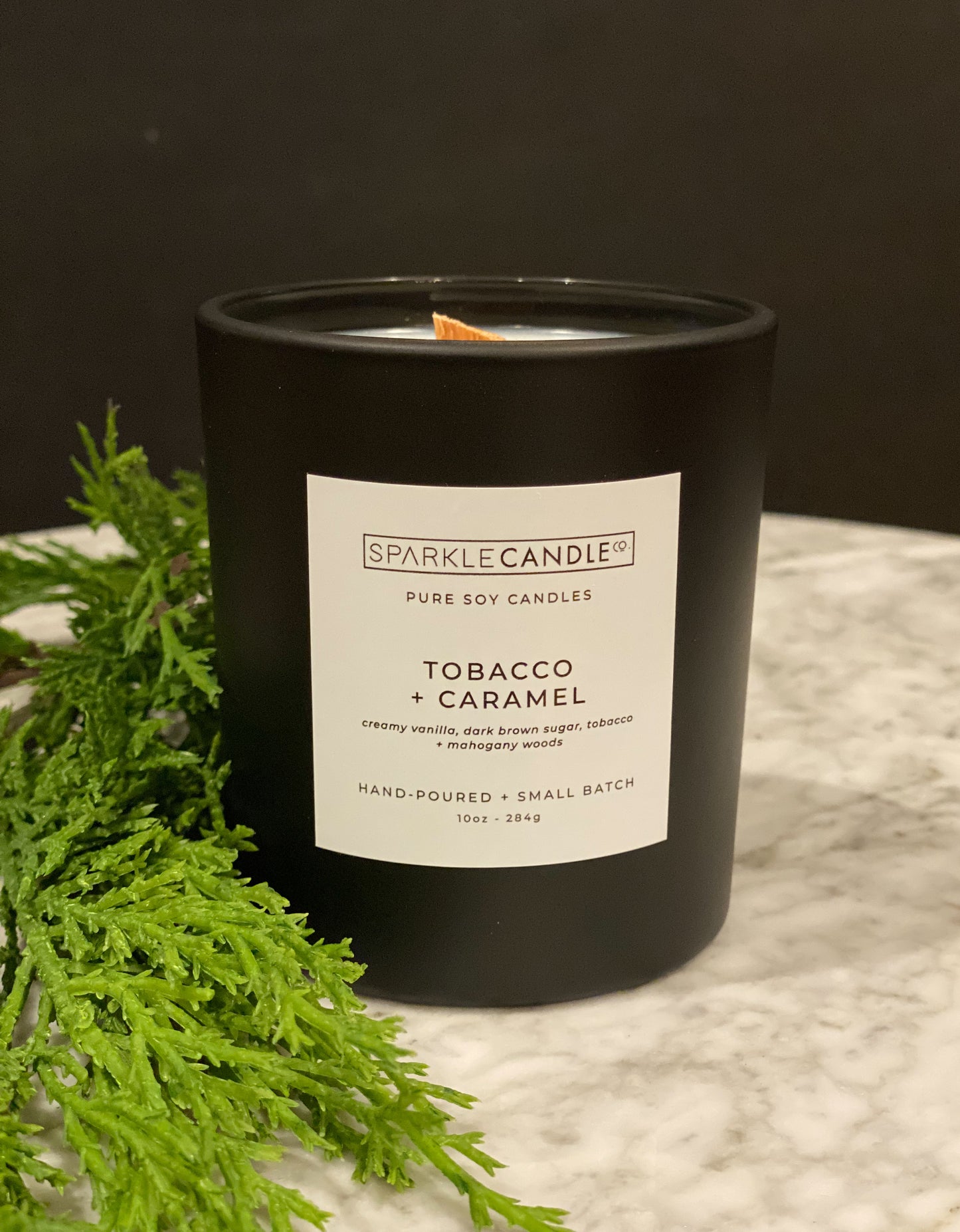 Sparkle Candle Co. Hand Poured Soy Candles 8oz