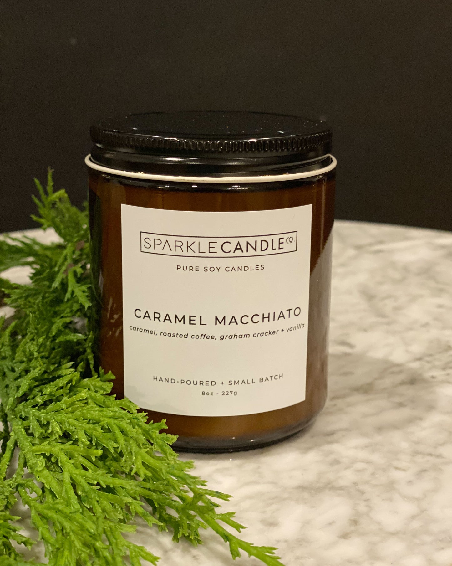 Sparkle Candle Co. Hand Poured Soy Candles 8oz