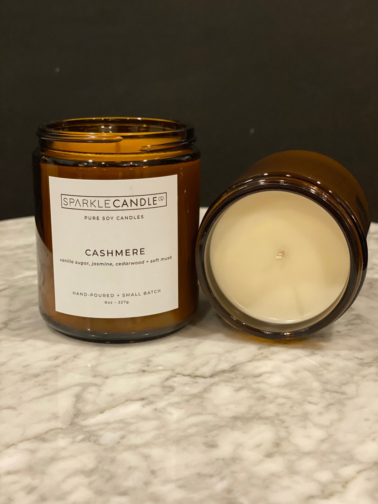 Sparkle Candle Co. Hand Poured Soy Candles 8oz