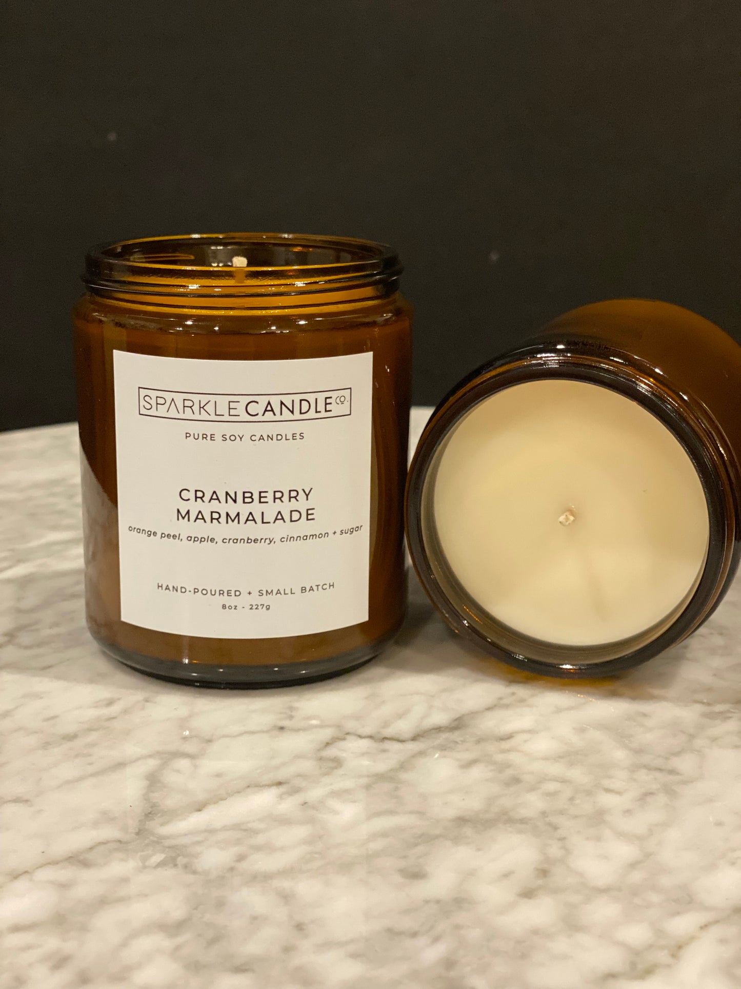 Sparkle Candle Co. Hand Poured Soy Candles 8oz
