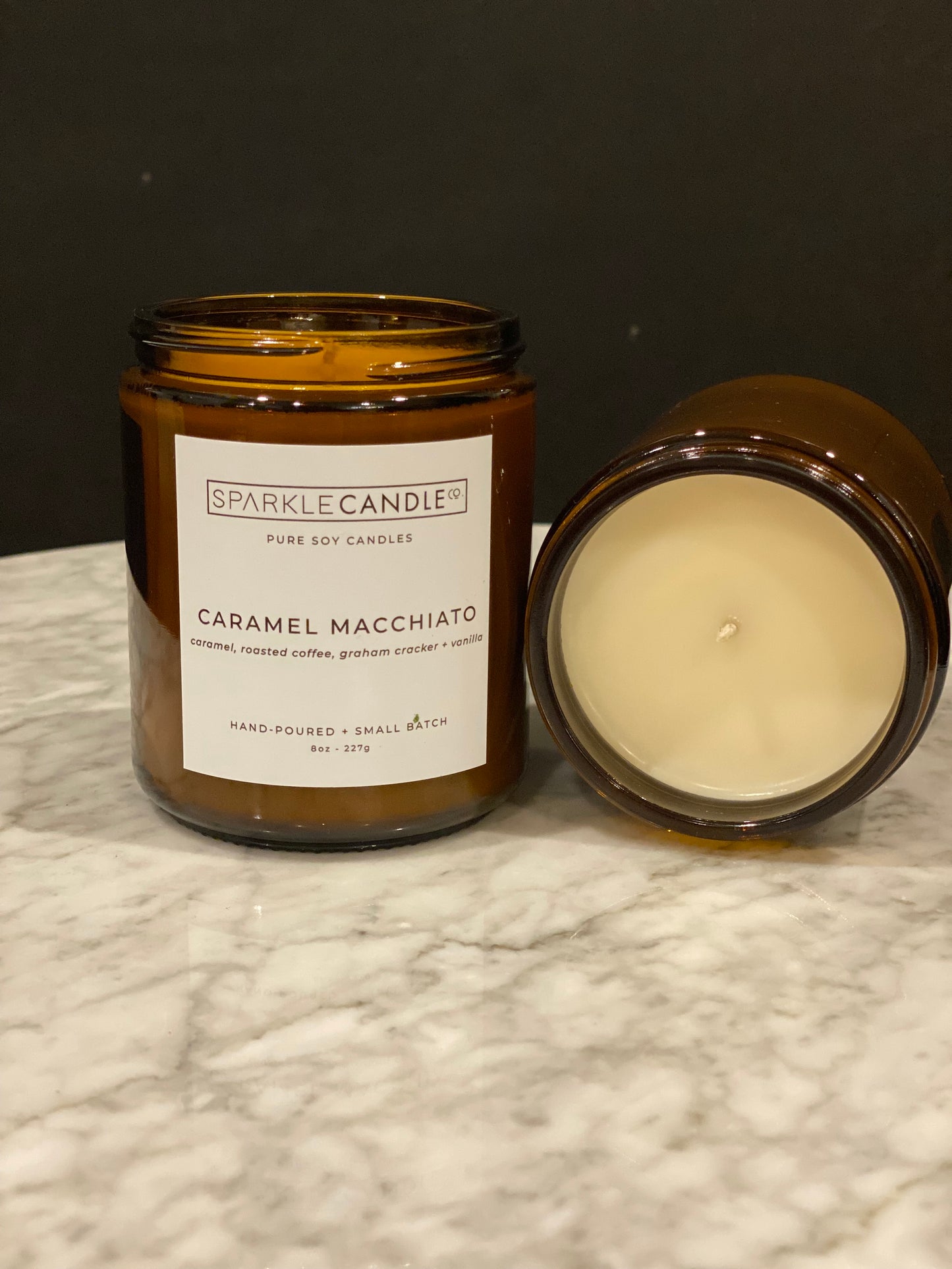 Sparkle Candle Co. Hand Poured Soy Candles 8oz