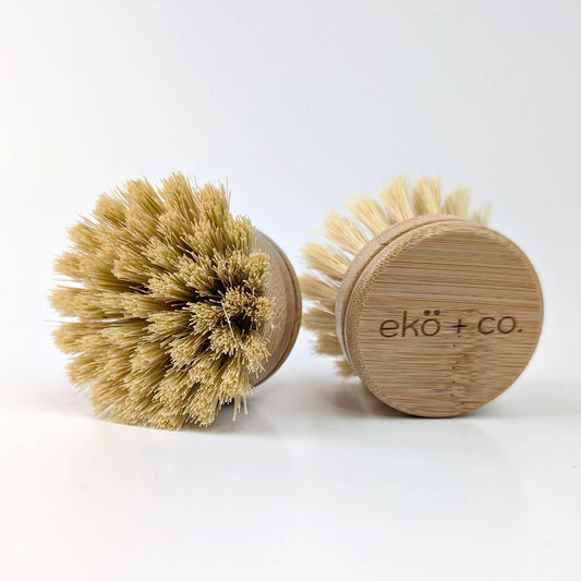 Sisal Fibre Replaceable Dish Brush Head: Ekö + co.