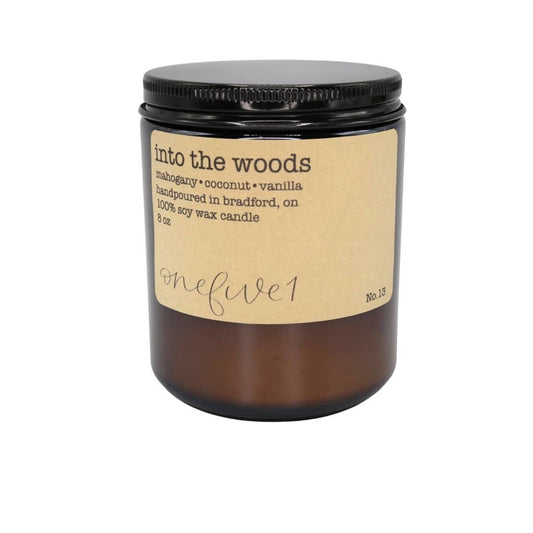 Into the woods soy wax candle